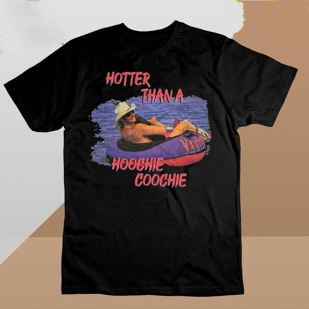 Hotter Than A Hoochie Coochie Alan Jackson Tour Retro Country T-Shirt